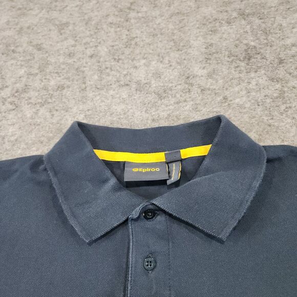 Epiroc Mens L Large Employee Staff Uniform Company Polo Short Sleeve T Shirt - Picture 8 of 12